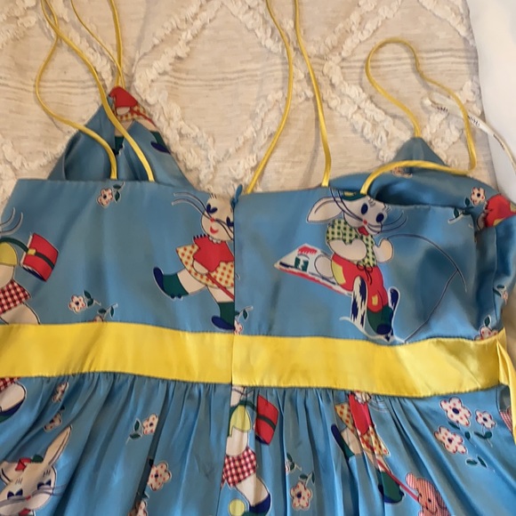 🐰💛 Mid length spring summer dress 💛🐰 - Picture 5 of 6